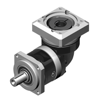 RIDUTTORI ORTOGONALI PAIIR – riduttore industriale orthogonale con flange quadrata, albero parallelo, corpo in alluminio e giunti in acciaio.